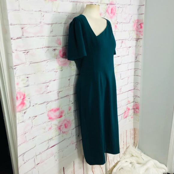 Dress the population NWT Ruth sheath dress in pine green - Picture 6 of 13